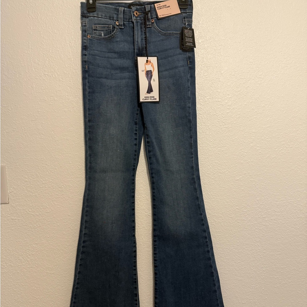 Women's Blue Flare Jeans